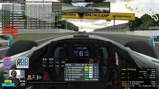 Disputa forte pelo pódio mas um erro nos deixou em P5 SFL SUZUKA iracing [upl. by Dazraf]