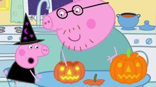 Peppas Halloween Party 🐷🎃 Peppa Pig Official Channel Family Kids Cartoons [upl. by Uzzia188]