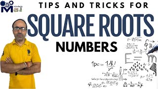 SQUARE ROOT MATH TIPS AND TRICKS [upl. by Nahtanoy]