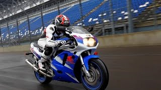 Suzuki GSXR 750 Model 1992 Test 2015 [upl. by Joly6]