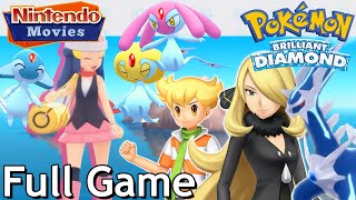 Pokémon Brilliant Diamond  Full Game All Gyms All Contests Elite Four and more [upl. by Ellenwad]