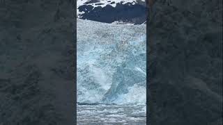 Ice Breaking Off A Glacier in Alaska [upl. by Quiteria]