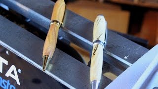 Turning Designer pens [upl. by Haff570]