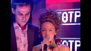 Kylie Minogue amp Nick Cave  Where The Wild Roses Grow  TOTP 1995 Remastered [upl. by Hoffman588]