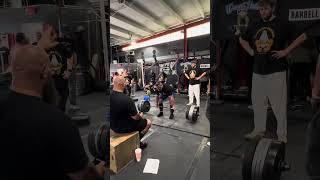 Gainiac Nutrition presents A Strongman Halloween 500lb deadlift for reps [upl. by Dihaz187]