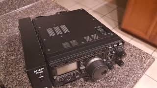 Yaesu FT897D and LDG AT897 Preventative Maintenance [upl. by Fatsug]