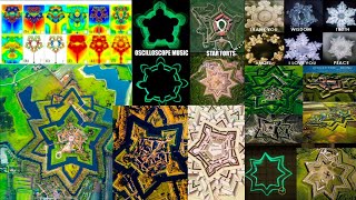 Star Forts Ancient Fractal Pentagon Free World Energy Earths Starforts Frequencies [upl. by Luane463]