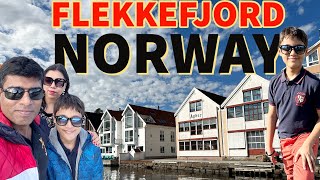 Flekkefjord  Walking tour 4K of one of the most picturesque towns in Southern Norway Scandinavia [upl. by Akenat]