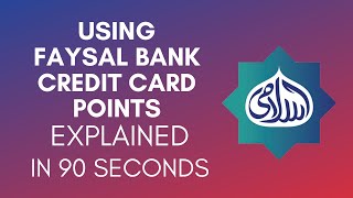 How To Use Faysal Bank Credit Card Points 2024 [upl. by Zenda]