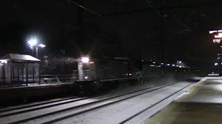 Rare Amtrak EMD GP15 rescues a broken down Amtrak ACS64 leading LHF in Odenton MD [upl. by Vandyke]