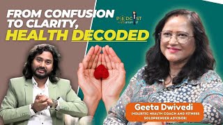 Manifestation Power  Holistic Coach  Health Podcast  Mental Health  Geeta Diwedi  RJ Anannd [upl. by Anaoj]