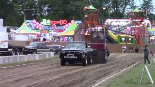 Badger Truck Pullers Open Stocks at Stoughton Fair Truck amp Tractor Pull July 7th 2023 [upl. by Ytsim42]