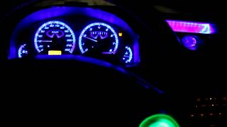 Worlds First Colour Changing LED Interior  G35 Sedan in progress [upl. by Neenaej]