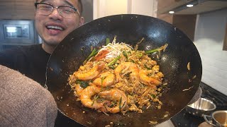 PAD THAI 101  This Recipe Is What You Get Off The Streets Of Thailand [upl. by Anelam]