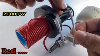 2025 Real Experiment 220Volt Free Electricity Energy For Use Working 100 engineering technology [upl. by Munford103]