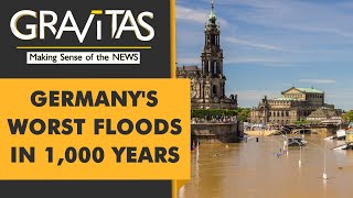 Gravitas Germany witnesses onceinamillenium floods [upl. by Dinerman698]