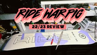 Ride Warpig Review 2223 [upl. by Siroled412]