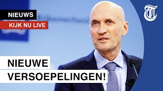 KIJK TERUG Minister Ernst Kuipers kondigt nieuwe versoepelingen aan [upl. by Jacobson]