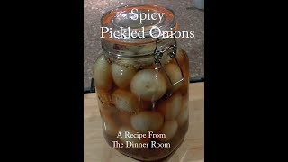 Spicy Pickled Onions  How to make [upl. by Gershom]