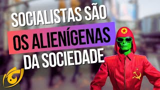 Como os ALIENÍGENAS das história se COMPARAM com os SOCIALISTAS humanos [upl. by Ankeny]