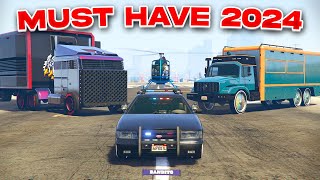 Useful Vehicles You MUST Have In GTA 5 Online  Top Cars You Need To Own 2024 [upl. by Teillo]