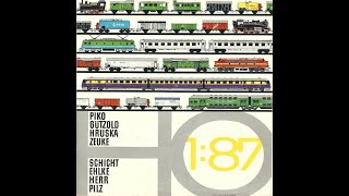 Piko Modellbahn Katalog von 1966 [upl. by Dud]