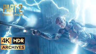 Zack Snyders Justice League  4K  HDR   Tunnel Fight ● Part 2 of 2 ● [upl. by Douglas700]