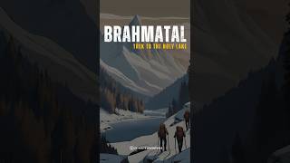 Brahmatal Winter Trek 🏔️ Book Now ✌🏻 brahmataltrek mountaintrip wintertrek ytshorts [upl. by Oiramej169]