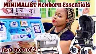 MINIMALISTish Baby Must Haves Baby Gender REVEAL Newborn Baby Haul Nest With Me Pregnancy Vlogs [upl. by Ainahtan688]