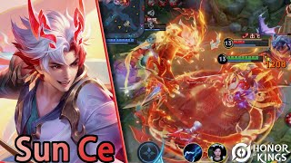 Honor of Kings（Sun Ce）A melhor skin｜The best skin [upl. by Damita52]