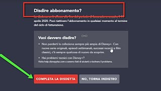 Come Disdire Abbonamento Disney [upl. by Geilich]