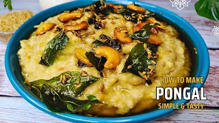 Healthy Foxtail Millet Pongal  Perfect for Weight Loss amp Diabetics [upl. by Enaed]