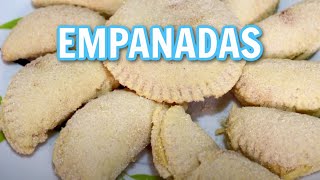 EMPANADAS DULCES DE CREMA PASTELERA CASERA  ALE DE NAVA [upl. by Maidie]