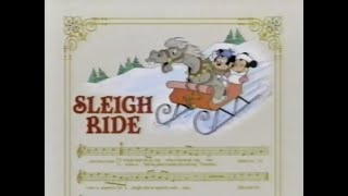 Disneys Sing Along Songs  Very Merry Christmas Songs  Sleigh Ride [upl. by Dirraj300]