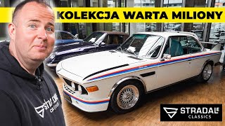 Unikatowe BMW i Mercedesy warte MILIONY EURO Zwiedzam ClassicRemise Berlin [upl. by Amluz]