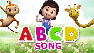 Nursery Rhymes  Alphabet Song  ABCD Rhymes for children  Animal ABCD Song for Kids Nursery rhymes [upl. by Nirrac]