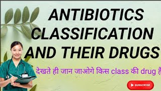 Antibiotics Classification and their drugs Name Antibiotics Antiviral Antifungal Medications [upl. by Aneerahs767]