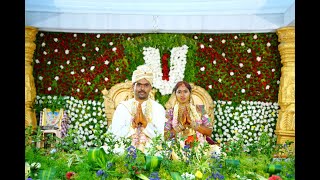 Spandana  Indrasena Reddy wedding Highlihts [upl. by Runkel]