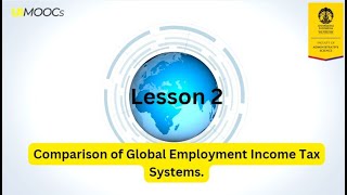 MOOCs Employment Income Tax  Introduction of Lesson 2 [upl. by Kegan]