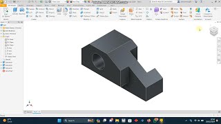 Autodesk Inventor 2024 Guide Bracket [upl. by Laeria]