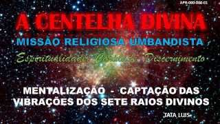 Mentalização Sete Raios Divinos  A CENTELHA DIVINA [upl. by Shirley778]