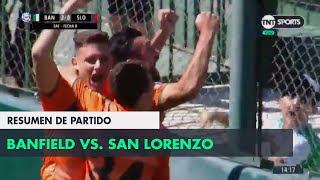 Resumen de Banfield vs San Lorenzo 20  Fecha 8  Superliga Argentina 20182019 [upl. by Enilasor916]