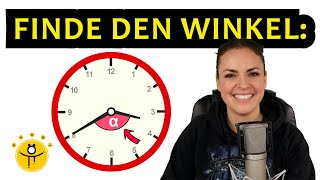 Wie groß ist der WINKEL zwischen den Uhrzeigern 🤓 [upl. by Adila]