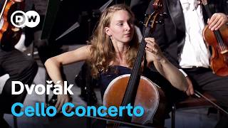 Dvořák Cello Concerto Op 104  MarieElisabeth Hecker amp Orchestre Philharmonique de MonteCarlo [upl. by Ardeha]