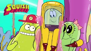 The trick of the trichocysts  Squish English  Full Episode  Season 1  Cartoons for kids [upl. by Eirlav]