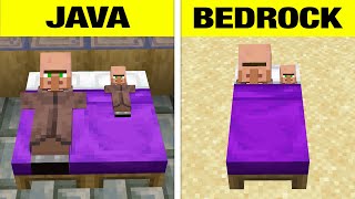 63 Minecraft Java vs Bedrock Differences [upl. by Nemad932]