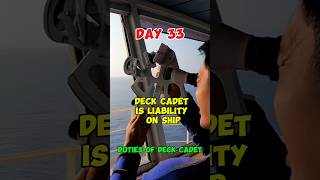 Day 33 Deck Cadet is a liability on Ship  Duties of Deck Cadet  sea ocean deckcadet [upl. by Norah]