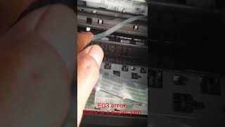 How to fix E03 error on Canon printer shorts trending viralvideo printer [upl. by Nylrahs]