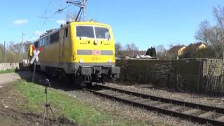 Viel los vor der DB Systemtechnik Minden mit Pbz 2481 und BR 111 0592 [upl. by Diad]