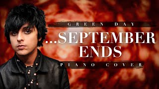 Green Day  Wake Me Up When September Ends  Piano Cover [upl. by Brigitte]